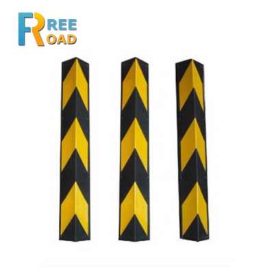 800mm right angle parking Safety reflective Rubber corner guard for walls