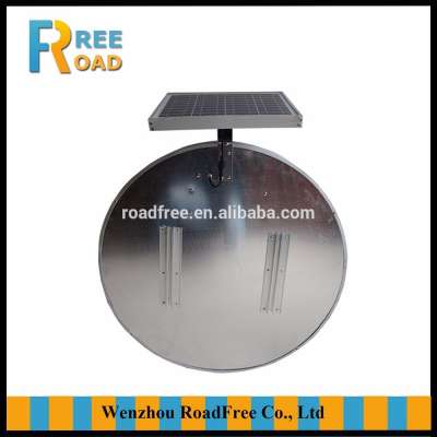 Round led safety Solar traffic road signs